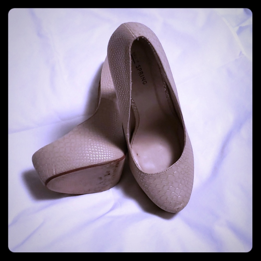 Call It Spring//Platform Pumps